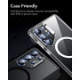 ESR Protection Objectif Caméra pour Samsung Galaxy S25 Ultra,Verre trempé ultra-fin, résistant aux rayures, bords en aluminium, 