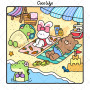 Cozy Friends: Coloring Book for Adults and Teens Featuring Super Cute Animal Characters with Easy and Simple Designs for Relaxat