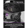 EUREKA E20 Evo Plus Robot Aspirateur Laveur avec Station sans Sac Aspiration 10000 Pa Aspirateur Robot Autovidange, Anti Enchevê