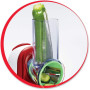 Moulinex Hachoir / Tranche-légumes Fresh Express PLUS Polyvalent, Facile à Ranger DJ756G15