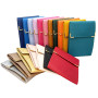 Charmoni - étui Pochette Porte chéquier Longue Pliant - Talon à Gauche - 3 emplacements Carte bancaire - 3 Plis - Compact - en C