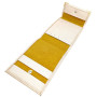 Charmoni - étui Pochette Porte chéquier Longue Pliant - Talon à Gauche - 3 emplacements Carte bancaire - 3 Plis - Compact - en C