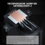 Thermalright Assassin Spirit 120 EVO CPU Cooler Air Avec HeatPipes 4×6mm, TL-S12-S PWM Fan Heatdissier CPU Cooler, 156mm High, P