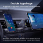 UGREEN LDAC Récepteur Bluetooth 6.0 Jack pour Voiture Adaptateur AUX Voiture avec Micro Intégré Appels Mains Libres 17H d'Autono