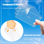 Domeilleur Couvercle Étanche pour Bouton de Sonnette, Housse de Protection Transparente, sans Fil, Support Mural, Protection Son
