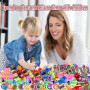 Lubibi 200pcs Cadeau Anniversaire Enfants Invites,Jouet Pinata,Assortiment Accessoire Gadgets Set, Garçon Fille,Porte-clés,Toupi