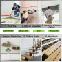 Niveau Laser 360°x 4, Autonivelant Niveau Laser Vert Chantier à Ligne Croisée Verticale et Horizontale 3D, IP54