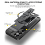 KetteTech Coque pour Samsung Galaxy S23 Ultra 5G Compatible MagSafe avec Support Invisible, Protection Militaire Caméra, PC Rigi