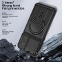KetteTech Coque pour Samsung Galaxy S23 Ultra 5G Compatible MagSafe avec Support Invisible, Protection Militaire Caméra, PC Rigi