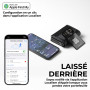 Rolling Square AirCard - Wallet Tracker, Localisateur d'Objets Carte Visite NFC/QR Code, Traceur Compatible avec App Localiser, 