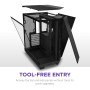 NZXT H6 Flow | CC-H61FB-01 | Boîtier Moyen-Tour Compact Double Chambre Airflow | Panneaux panoramiques en Verre | Panneaux Airfl