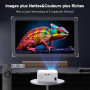Mini Projecteur Portable, VISULAPEX V3pro 5G WiFi Vidéoprojecteur 12000LM, 1080P Full HD Supportée, Rétroprojecteur pour Home Ci