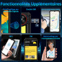 OUKITEL WP53S Téléphone Portable Incassable, 11000mAh Telephone Incassable 16GO+128GO/1TO Android 15 Smartphone Incassable, 900L