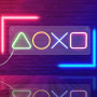 Enseigne Lumineuse Neon LED Gaming, Panneau Néon LED Coloré, Gamer Néon, 42x13cm Neon Mural USB, Gaming Game Room Enseigne pour 