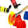 Artecho Peinture Acrylique 18 × 36ml, Peintures pour Débutant et Artiste, pour Papier, Roche, Bois, céramique, Tissu.