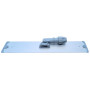 le plus de l'entretien balai trapèze aluminium 40cm + manche + 2 mop en microfibre 5214