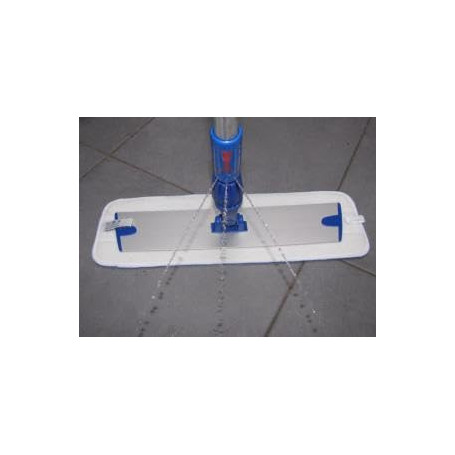 Balai trapèze Lavage à Plat +2 Bandeaux Microfibre + Manche réservoir 1m 40