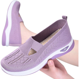 Stafeny Chaussures orthopédiques pour Femme | Chaussures sans Lacets Mains Libres | Randonnée en Plein air pour Femme