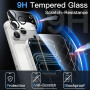 JETech Protection D'écran pour iPhone 17 Pro Max 6,9 Pouces avec Protecteur d'Objectif Caméra, Outil d'Installation Facile, un F