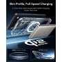 ESR Coque pour iPhone 17 Pro Max, Protection Commande de la Caméra, Compatible avec MagSafe, Protection Antichute de Qualité Mil