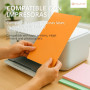 Feuilles de couleur, Pack 50 Feuilles A4 80gr – Papier couleur pour loisirs créatifs, imprimante, scrapbooking – Feuilles coloré
