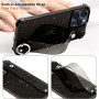 LLZ.COQUE Coque pour iPhone 14 Pro Max Transparente avec Cordon Étui Housse de Protection en Silicone TPU Liquide Ultra Fine Cas