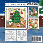 Fuzzy Hygge: Christmas Vibes Coloring Book for Adults & Teens Featuring Cozy Festive Holiday Winter Scenes with Adorable Animals