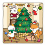 Fuzzy Hygge: Christmas Vibes Coloring Book for Adults & Teens Featuring Cozy Festive Holiday Winter Scenes with Adorable Animals