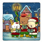 Fuzzy Hygge: Christmas Vibes Coloring Book for Adults & Teens Featuring Cozy Festive Holiday Winter Scenes with Adorable Animals