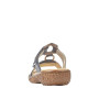Rieker Femme Chaussures Basses V69N2, Dame Mocassin,Chaussons