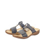 Rieker Femme Chaussures Basses V69N2, Dame Mocassin,Chaussons