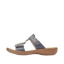 Rieker Femme Chaussures Basses V69N2, Dame Mocassin,Chaussons