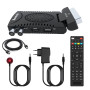 Romicta Décodeur TNT HD 2025 - DVB-T2 H.265 HEVC FTA Full HD PVR, USB, HDMI, SCART, Tuner TV numérique terrestre, récepteur numé