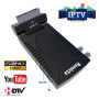 Romicta Décodeur TNT HD 2025 - DVB-T2 H.265 HEVC FTA Full HD PVR, USB, HDMI, SCART, Tuner TV numérique terrestre, récepteur numé
