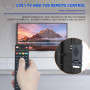 Romicta Décodeur TNT HD 2025 - DVB-T2 H.265 HEVC FTA Full HD PVR, USB, HDMI, SCART, Tuner TV numérique terrestre, récepteur numé