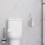 Ibergrif MK34052, Porte Papier Toilette, Support Papier Toilette Mural, 304 Acier Inoxydable Porte Rouleau Toilette, sans perçag