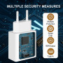 Menibeuty Chargeur XIaomi 90W, avec Câble USB C 1.5m, Prise Turbo Chargeur Rapide Xiaomi 15 14 13 Ultra Poco X7 F7 Pro Redmi Not