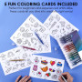 Grabie Lot de 18 stylos à encre gel à paillettes Jumbo - Stylos à encre gel métallique et scintillante pour coloriage, marqueurs