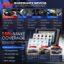 Autel MaxiCOM MK900BT OBD2 Valise Diagnostic Auto, 2025 MK900-BT Mise à Niveau du MK900 MK808S MK808BT MX808S, Bidirectionnel Sc