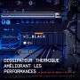 WD_BLACK SN850X SSD 2 To, Disque SSD interne avec dissipateur thermique, lecture jusqu'à 7300 Mo/s, écriture jusqu'à 6600 Mo/s, 