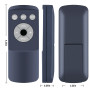 GOUYESHO Z906 Télécommande de rechange pour système audio Logitech Z906 5.1