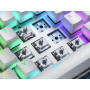 Geeky GK61 60% | Hot Swappable Clavier de Jeu Mécanique | 62 Touches Multicolores Rétroéclairées RGB LED pour Gaming PC/Mac | IS