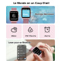 KALINCO Montre Connectée Homme Femme, 1.85” AI Smartwatch avec Appel Bluetooth, Pression Artérielle, Stress, Podometre, Sommeil,