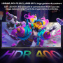 KOORUI Moniteur de Jeu incurvé 34 Pouces, WQHD 3440 x 1440, 240 Hz, réponse OD 1 ms-5 ms,HDR400,courbure 1500R,Hauteur/pivotemen