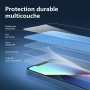 NEW'C Lot de 3, Verre Trempé pour iPhone 14, iPhone 13, iPhone 13 Pro (6,1 Pouces), Film Protection écran -sans Bulles d'air -Ul
