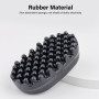 Fockety Brosse à Cheveux Spéciale pour Dreadlocks et Boucles Afro, Peigne en Caoutchouc pour Hommes et Femmes, Éponge Torsadée p