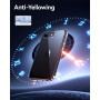 NIMASO Coque pour iPhone 16e (6,1 Pouces) Non-Jaunissement Antichoc Coins Air-Guard Anti-Rayures, Transparent