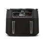 Ninja Foodi Dual Zone Air Fryer numérique, 2 tiroirs, 7,6L, 4-en-1, sans huile, Friture à air, Max Crisp, Rôtissage, Réchauffage