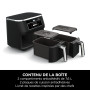 Ninja Foodi Dual Zone Air Fryer numérique, 2 tiroirs, 7,6L, 4-en-1, sans huile, Friture à air, Max Crisp, Rôtissage, Réchauffage