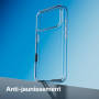 RhinoShield Coque Compatible avec [iPhone 17 Pro Max] |Coque Clear, Anti-jaunissement, Haute Transparence, Anti-Choc dépassant L